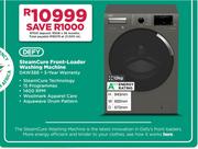 Defy 12Kg SteamCure Front Loader Washing Machine DAW388