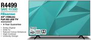 Hisense 43" (108cm) Full HD LED TV 43A5200F