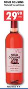 Four Cousins Natural Sweet Rose-750ml