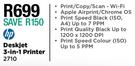 HP Deskjet 3-In-1 Printer 2710