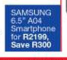 Samsung 6.5" Galaxy A04 4G Dual Nano Sim Smartphone