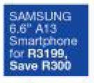 Samsung 6.6" Galaxy A13 4G Dual Sim Smartphone