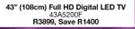 Hisense 43" (108cm) Full HD Digital LED TV 43A5200F