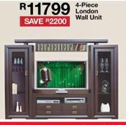 4 Piece London Wall Unit