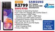 Samsung 6.6" Galaxy A23 4G Dual Sim Smartphone