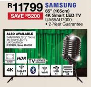 Samsung 70" (179cm) 4K Smart LED TV UA70AU7000