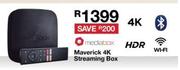 Mediabox Maverick 4K Streaming Box
