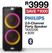 Philips 2.0 Channel Party Speaker TAX5206