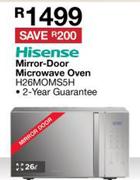 Hisense 26L Mirror Door Microwave Oven H26MOMS5H