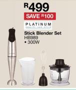 Platinum Stick Blender Set HB989