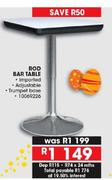 Rod Bar Table