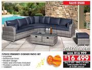 Pembrey 7-Piece Corner Patio Set