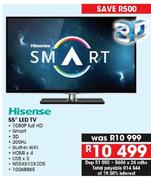 Hisense 55" 3D Smart LED TV-N55K610X3DS