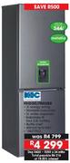 Defy 344Ltr Metallic Fridge/Freezer KBF638W/D MET