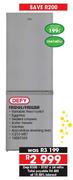 Defy 199Ltr Metallic Fridge/Freezer C210MET