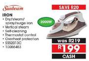 Sunbeam 2000W Iron SSS2013C