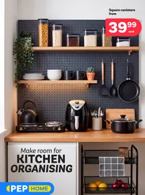 PEP Home : Make Room For Kitchen Organising (24 June - 23 July 2026)