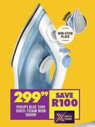 Philips 2000W Blue 1000 Series Steam Iron