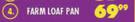 Millini Non Stick Baking Mould Farm Loaf Pan