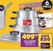 Hart Aluminium 6 Piece Cookware Set-Per Set