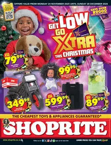 Shoprite : Get Low, Go Xtra This Christmas (24 November - 28 December 2025)