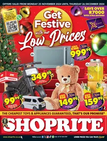 Shoprite : Get Festive With Our Low Prices (25 November - 26 December 2024)