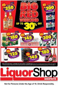 Shoprite Liquor Gauteng, Mpumalanga, North West & Limpopo : Big Red ...