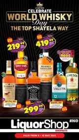 Shoprite : Celebrate World Whisky Day (08 May - 18 May 2025)