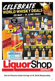 Shoprite Liquor Western Cape : Celebrate World Whisky Deals (20 May - 9 June 2022)