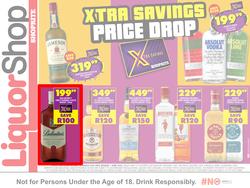 Shoprite Liquor : Xtra Savings Price Drop (25 March - 1 April 2024), page 1