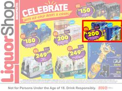 Shoprite Liquor : Celebrate With Ice Cold Beers & Ciders (25 March - 31 March 2024), page 1