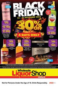 Shoprite Liquor : Black Friday! (23 November - 26 November 2023)