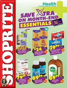 Shoprite MediRite : Save Xtra With Month-End Essentials (23 March - 12 April 2026)