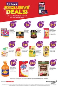 Shoprite : Exclusive Deals (21 July - 10 August 2025)