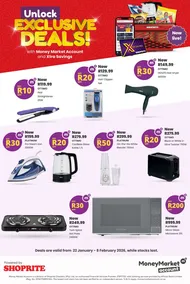 Shoprite : Exclusive Deals (22 January - 08 February 2026)