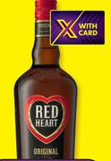 Red Heart Original Rum-12 x 750ml