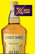Three Ships 3 Year Old Select Whisky-12 x 750ml