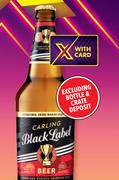 Carling Black Label Beer NRB-2 x 750ml