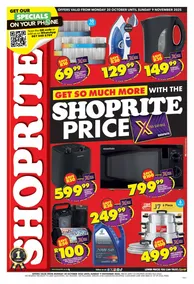 Shoprite : The Shoprite Price (20 October - 09 November 2025)