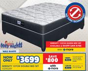 Cozy Nights Serenity 137cm Double Bed Set