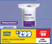 Sleepmasters Queen 152cm Duvet Inner