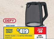 Defy Tinted Glass 1.7L Kettle WK5300G
