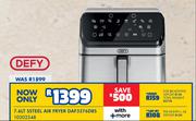 Defy 7.6L Stainless Steel Air Fryer DAF3376DBS