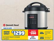 Bennett Read 6L Black Multi Cooker