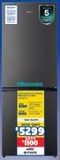 Hisense 223L Metallic Fridge Freezer H310BIT