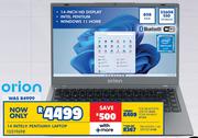Orion 14 Intel Pentium Laptop