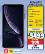 Apple iPhone XR 64GB Pre Owned (Black)