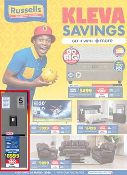 Russells : Kleva Savings (19 February - 16 March 2026), page 1