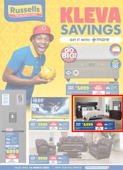 Russells : Kleva Savings (19 February - 16 March 2026), page 1