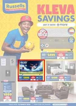 Russells : Kleva Savings (19 February - 16 March 2026), page 1